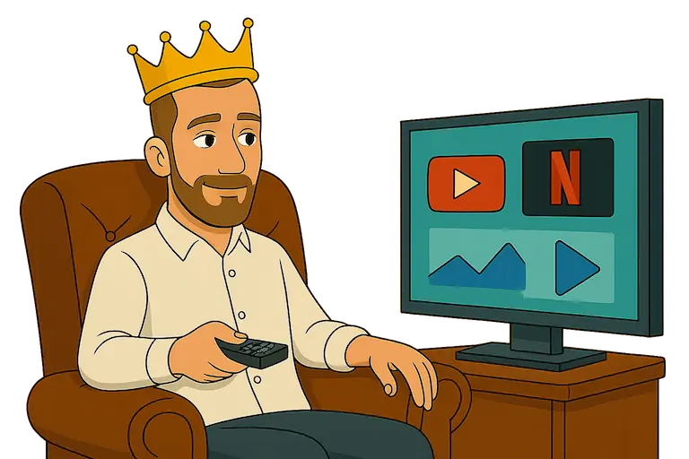 Der König ist tot, lang lebe der König. Zwischen Programmwechsel und Streaming-Suche und wie sich unser Fernsehverhalten in den letzten Jahren verändert hat.